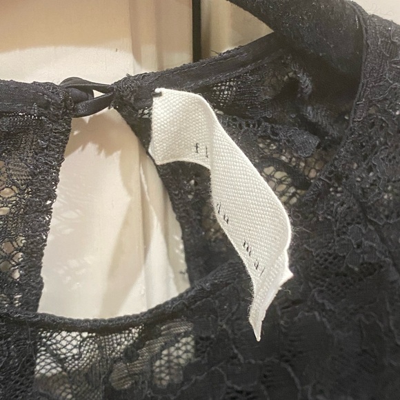 Fleur Du Mal Magnolia Black Lace Bodysuit - Picture 11 of 11